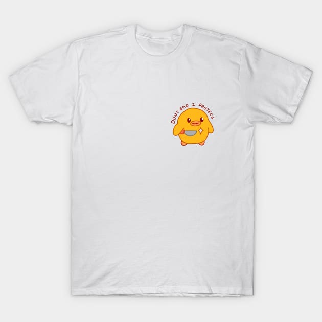 Duck With Knife Meme T-Shirt by xyzstudio